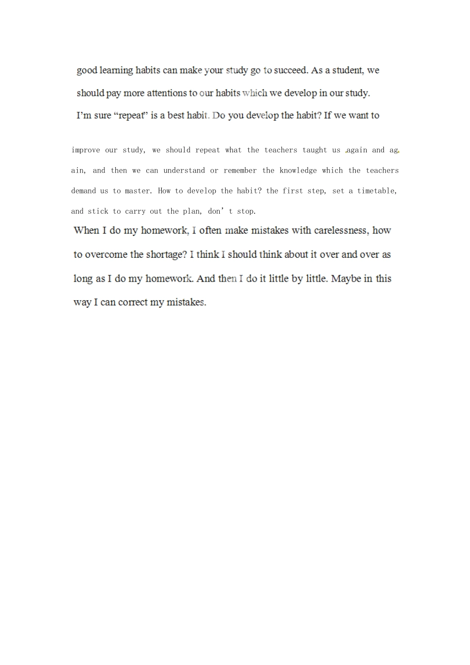 高中英语校本课程话题写作 Topic4 Writing skills教案-人教版高中全册英语教案_第3页