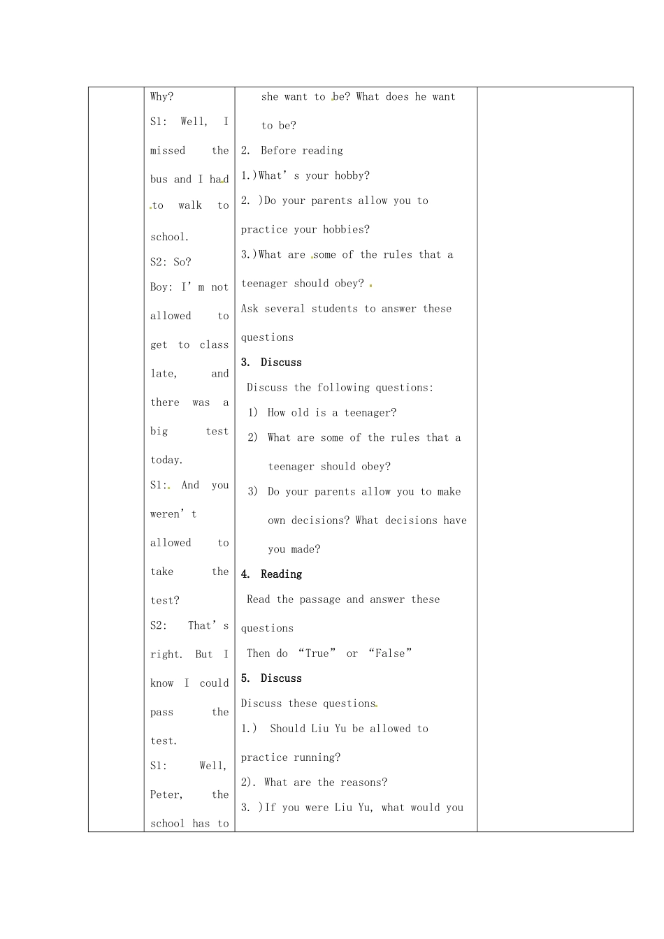 山东省枣庄市第十九中学九年级英语全册《Unit 3》教案 人教新目标版_第2页