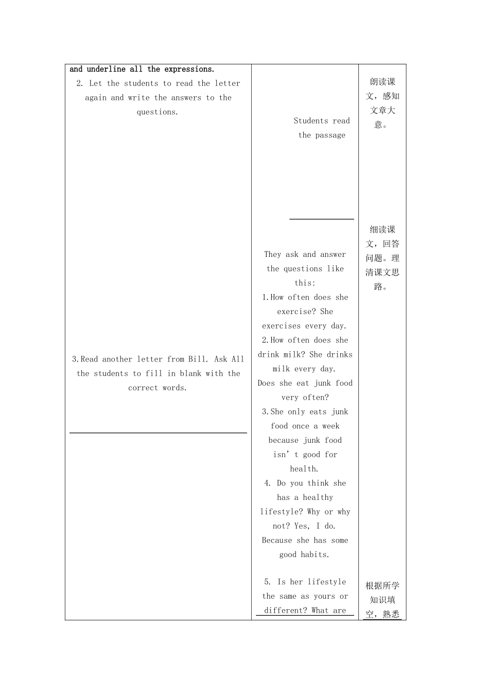 八年级英语上册 Unit 1示范教案（5） 人教新目标版_第2页