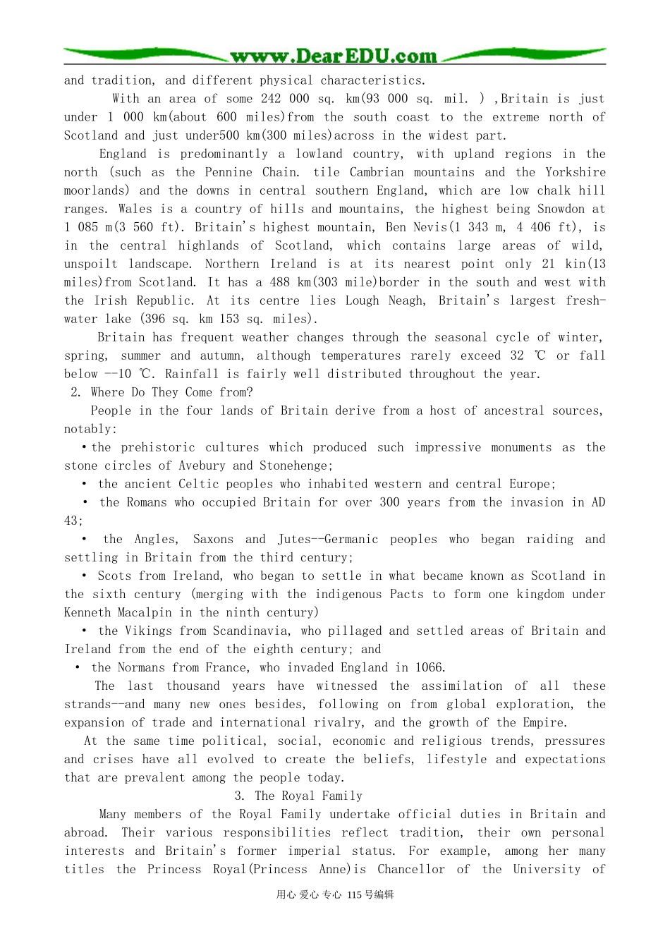 高中英语第二册上Unit 5 The British lsles-The First Period_第2页