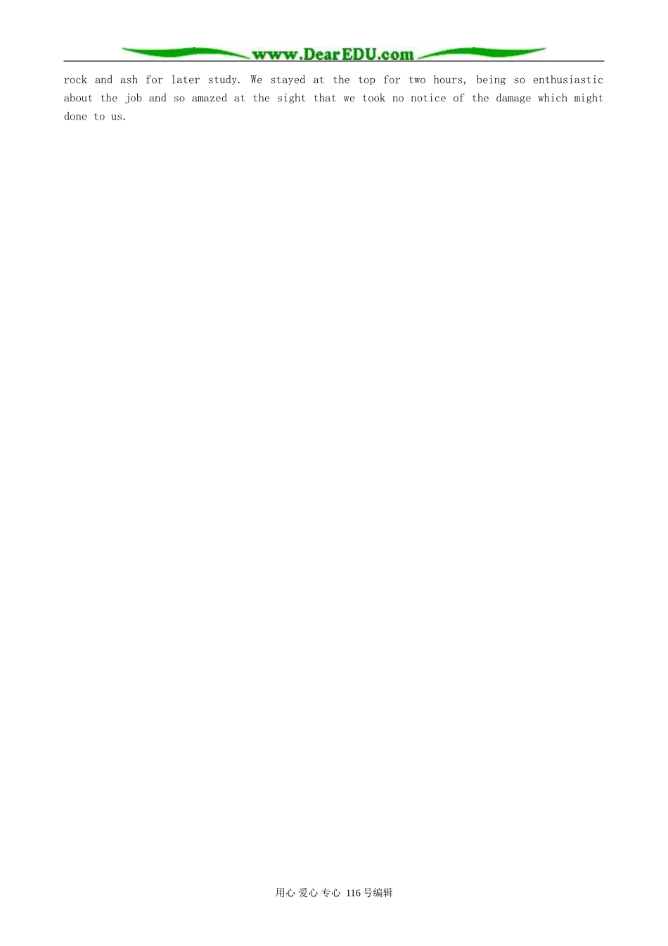 高中英语Unit 5 The power of nature-section 1_第2页