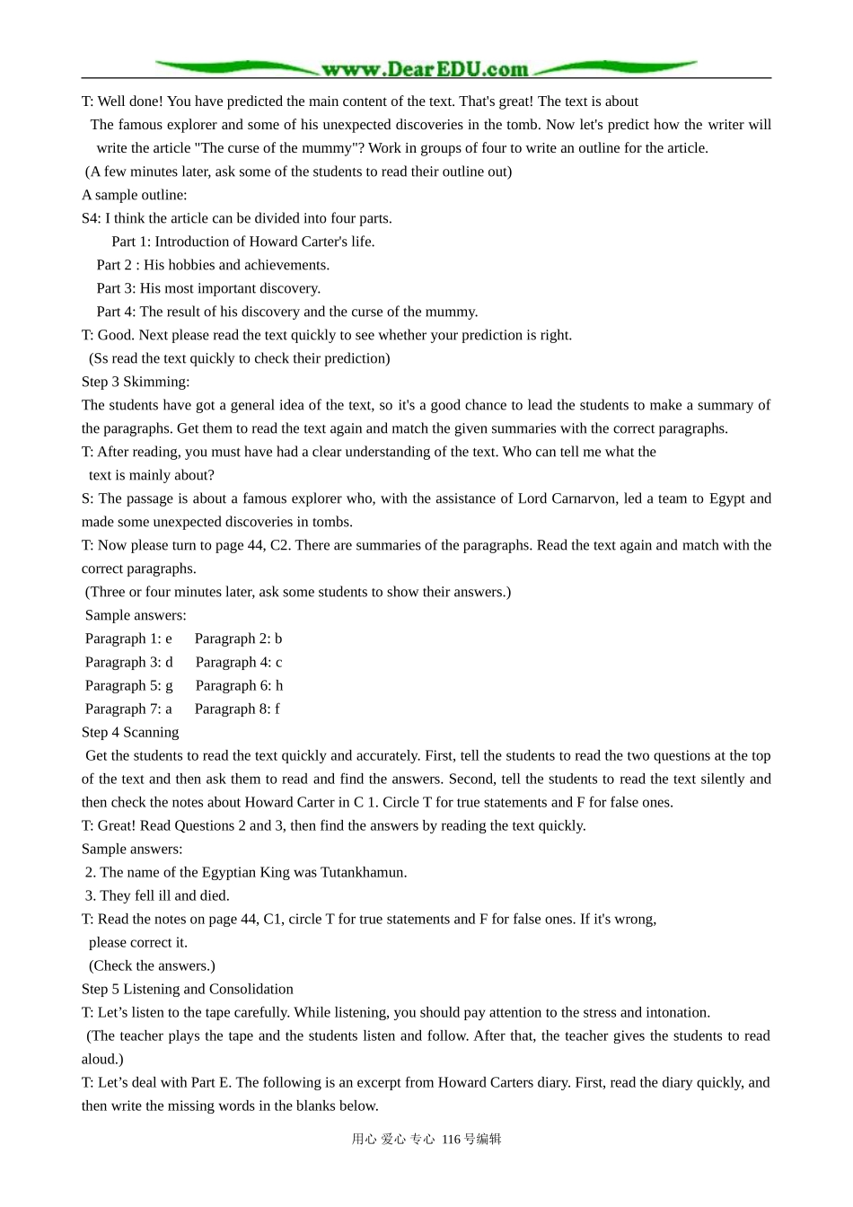 高中英语Unit 3 Period 2  reading_第2页