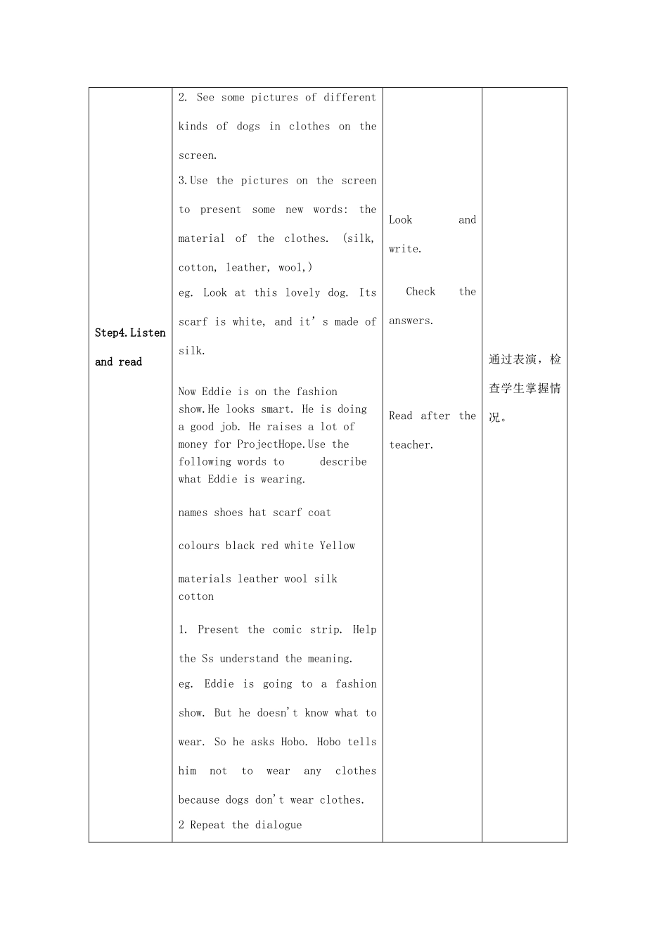 江苏省淮北中学七年级英语上册 Unit 6Fashion教案 牛津译林版_第2页
