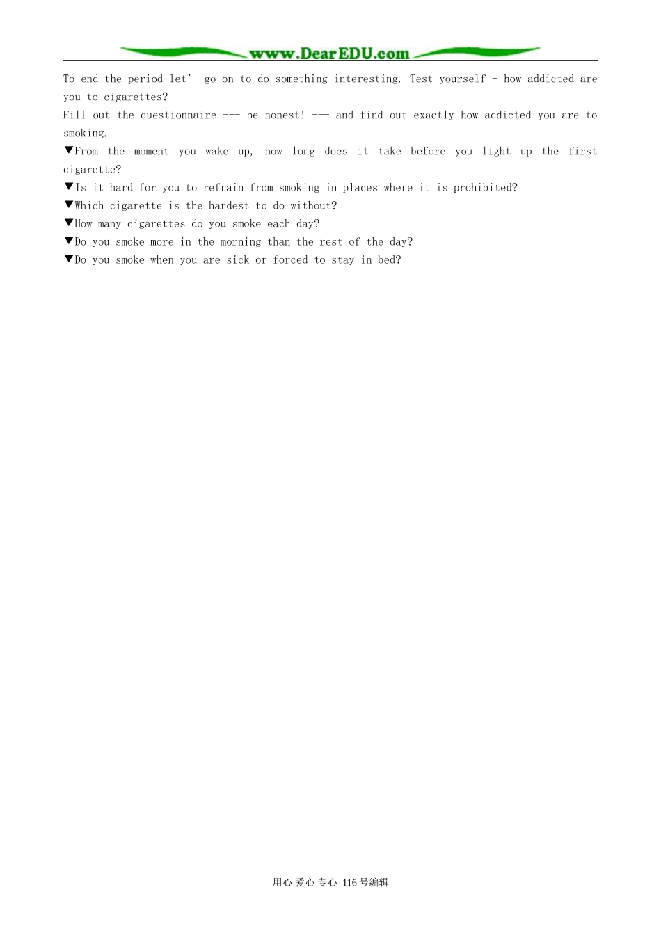 高中英语Unit 3 A Healthy Life-reading_第3页