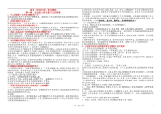 高中政治 《政治生活》复习提纲教案 新人教版必修1