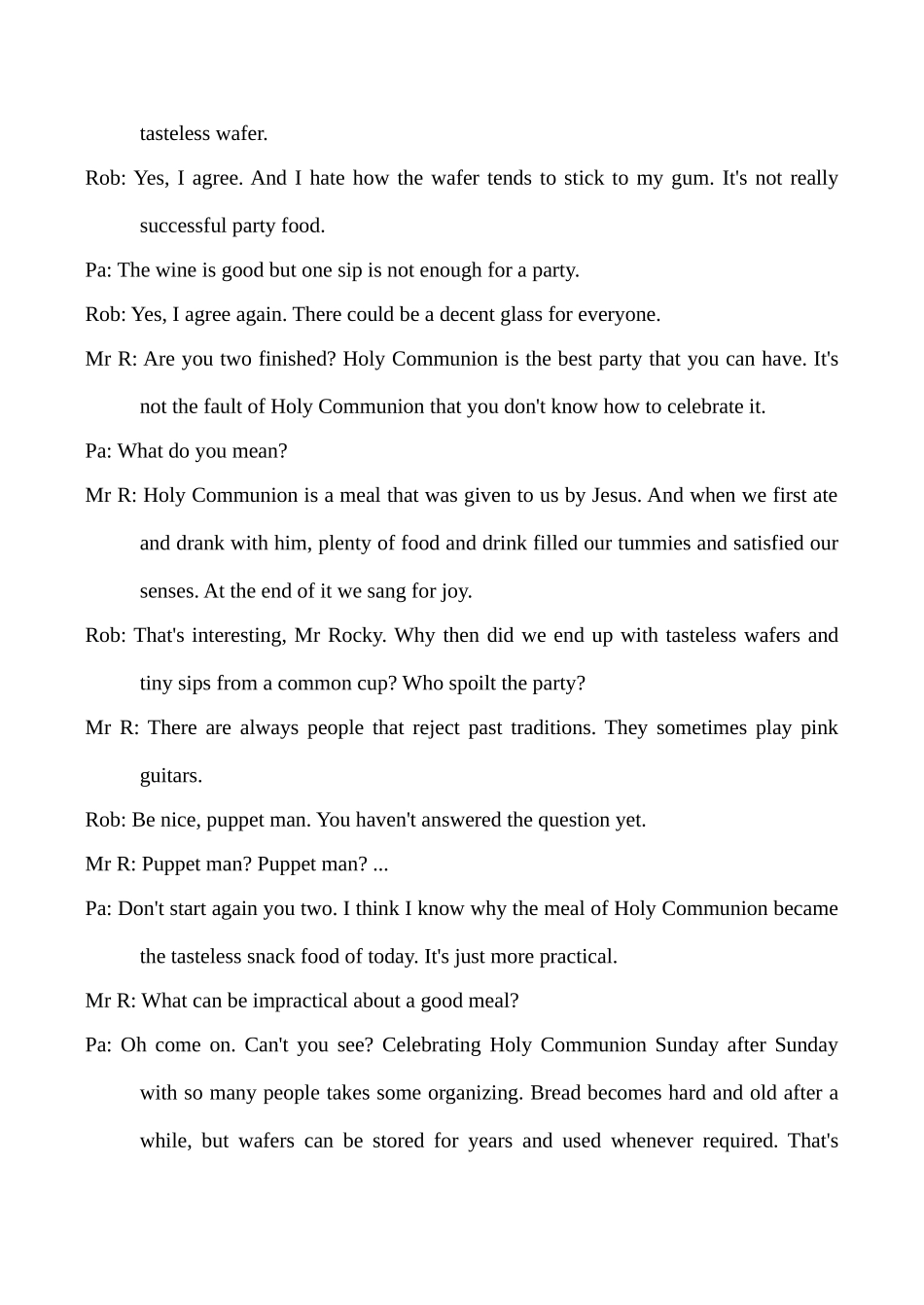 八年级英语Unit5 Can you come to my party文章 Let is Have A Party新人教版_第3页