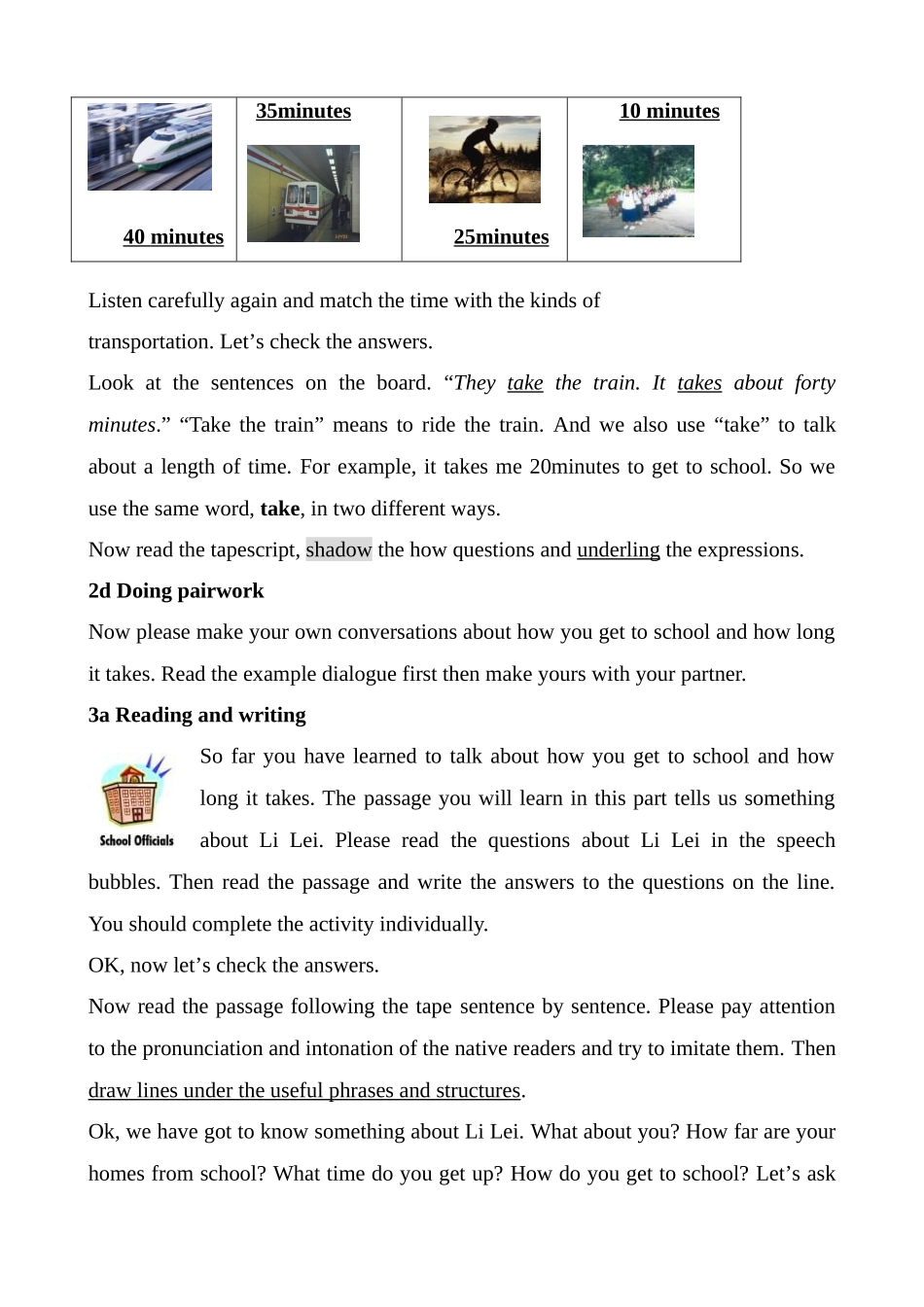 八年级英语Unit4 Section A新课标 人教版_第3页