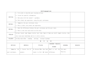 学年八年级英语上册 Module 7 A famous story Unit 3 Language in use教案 （新版）外研版-（新版）外研版初中八年级上册英语教案