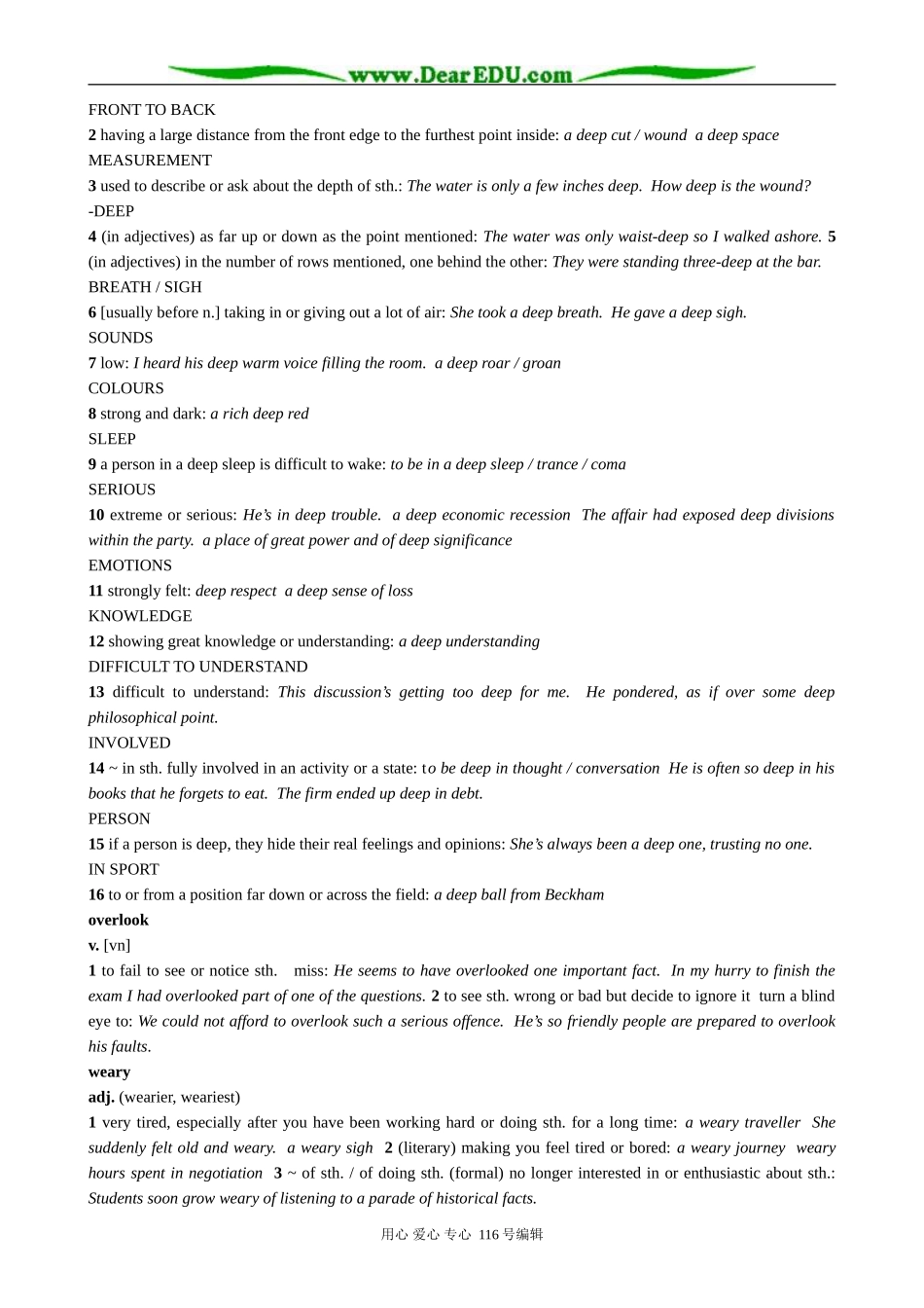 高中英语必修6Module6 Section 3 Words and Expressions from Module 6 War and Peace_第3页