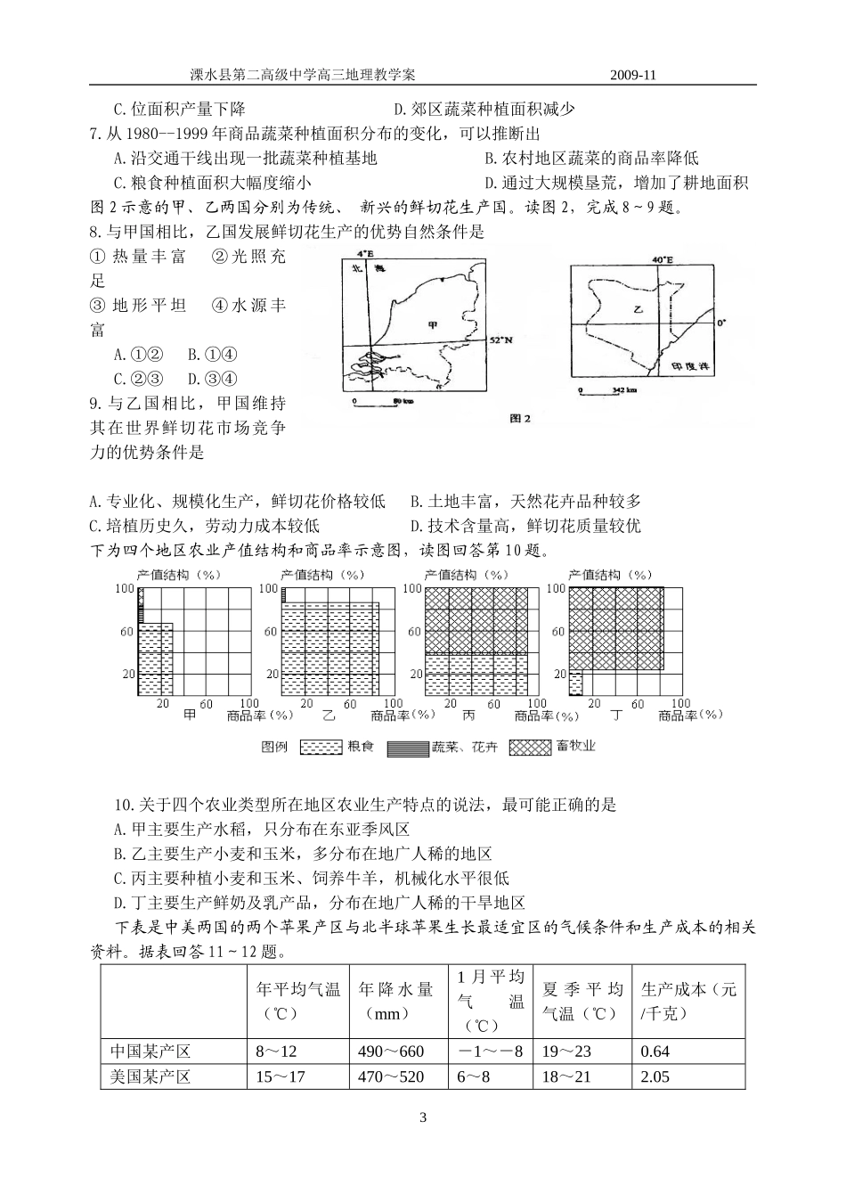 农业地域的形成与发展_第3页