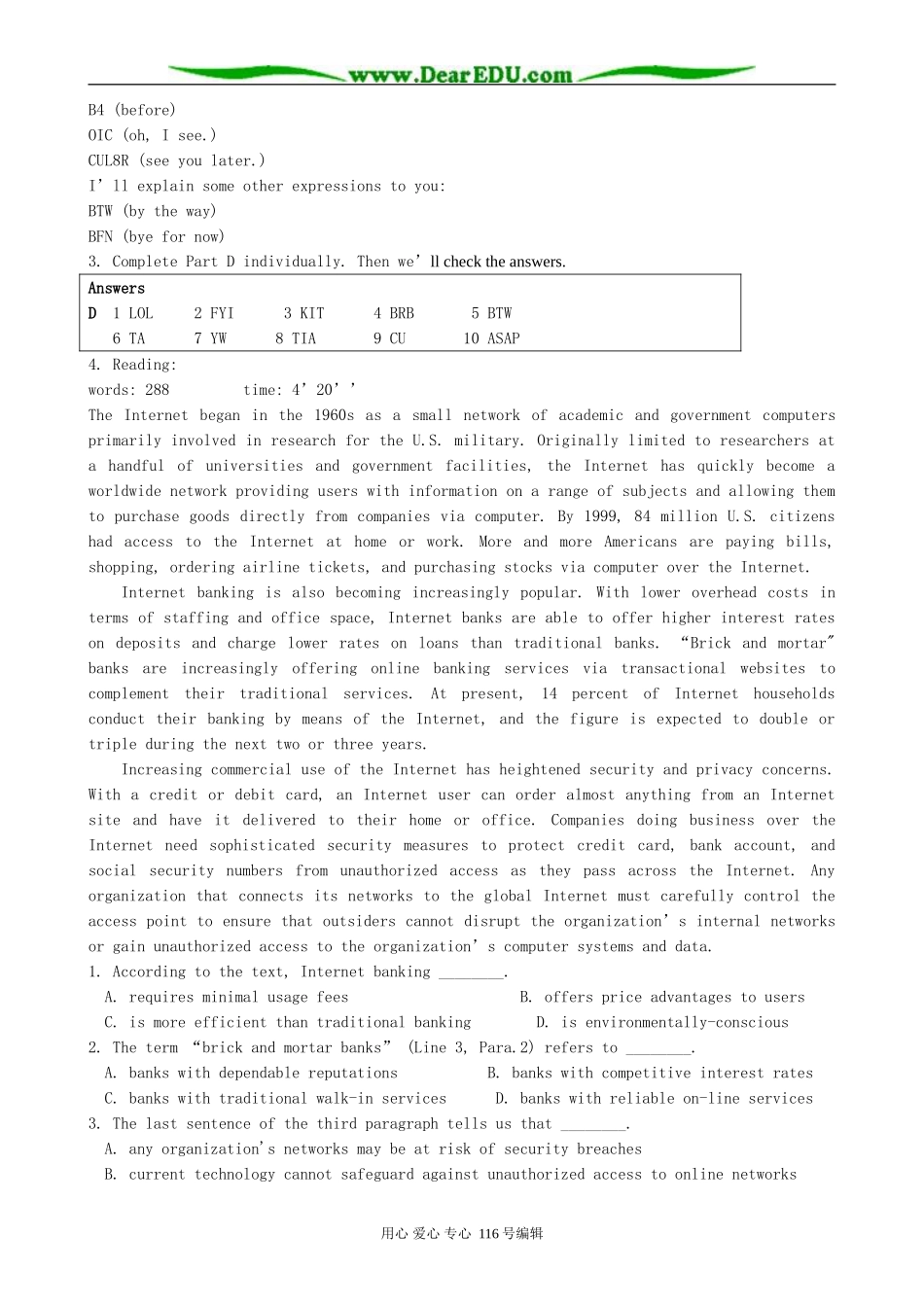 高中英语必修7Unit 3 The world online-Word power_第2页