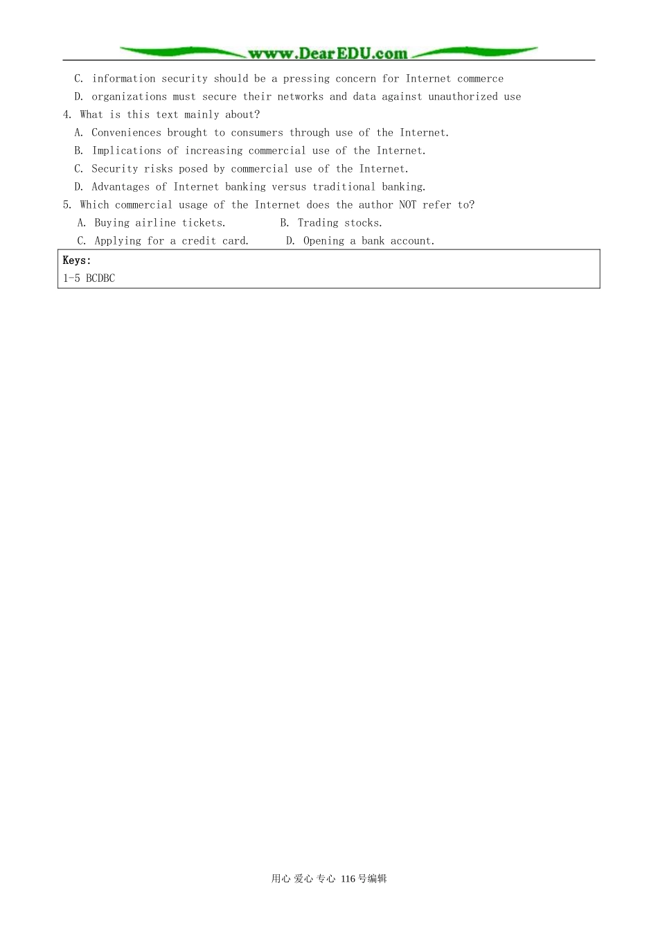 高中英语必修7Unit 3 The world online-Word power_第3页