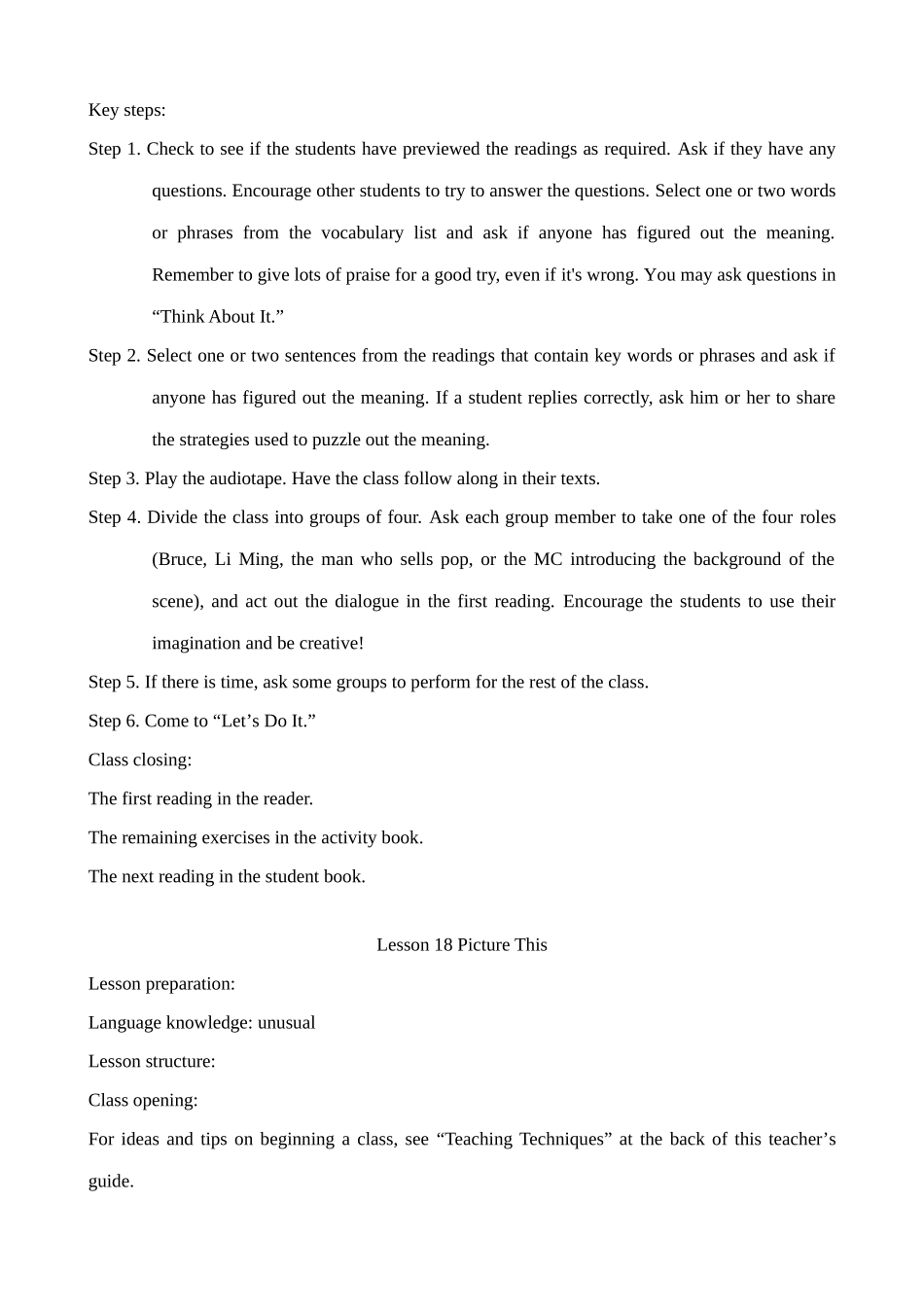 九年级英语下册Unit3 Pardon Me冀教版_第2页