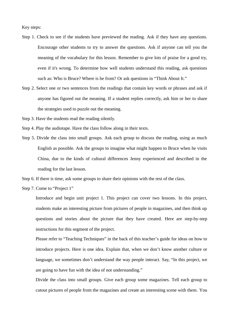 九年级英语下册Unit3 Pardon Me冀教版_第3页