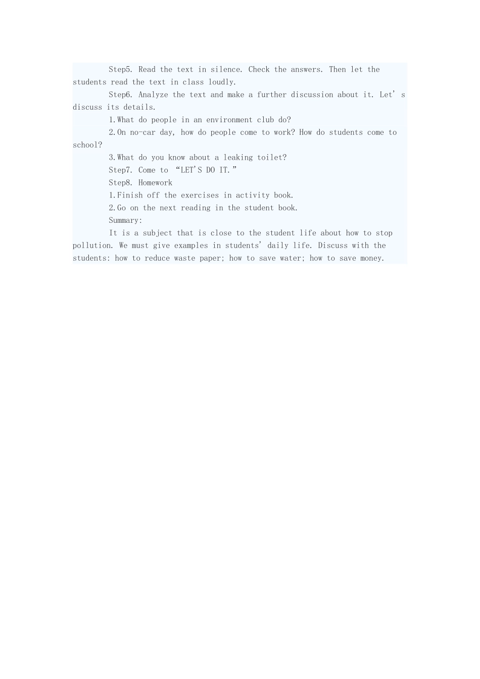 八年级英语下册 Unit8 Lesson 58教案 冀教版_第2页