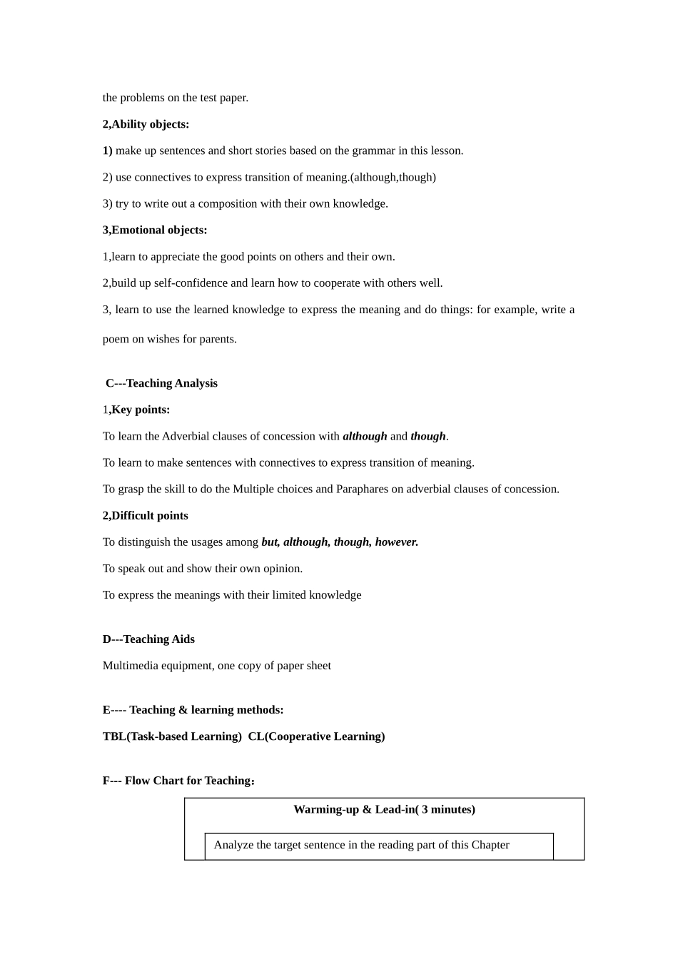 九年级英语：Chapter 5 Surprises at the studio Period 5教案（深圳牛津版）_第2页