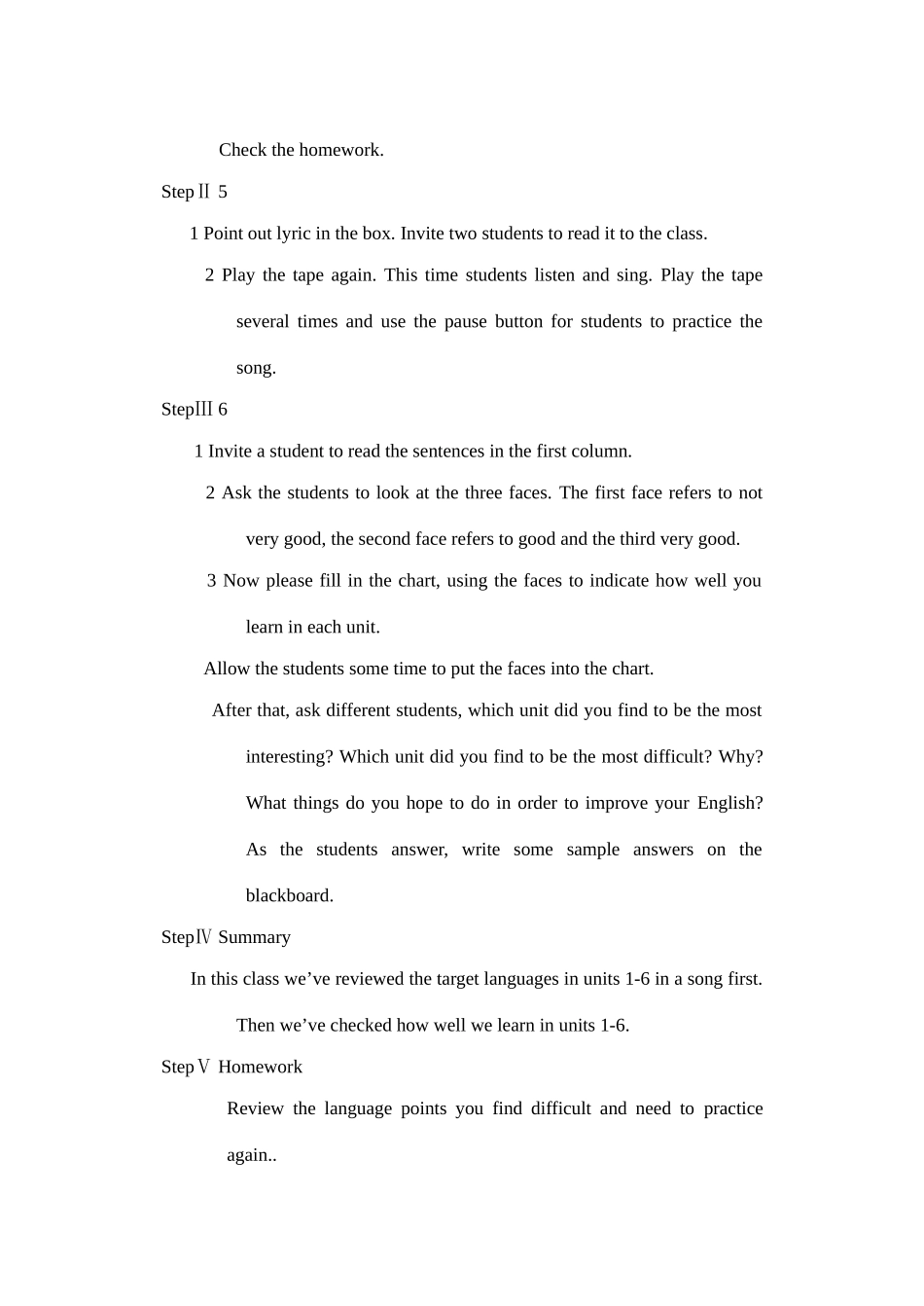 七年级英语上册Review of Units 1-6教案3新人教版_第2页