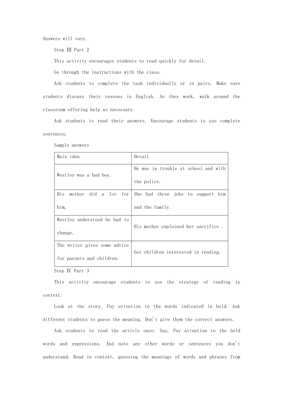 九年级英语全册 Unit 12 You're supposed to shake hands The Seventh Period教案 人教新目标版_第3页