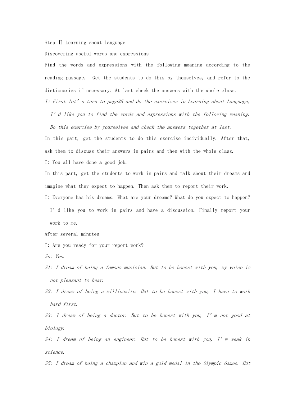 高中英语 unit5 Music Grammar教案 新人教版必修2-新人教版高中必修2英语教案_第3页