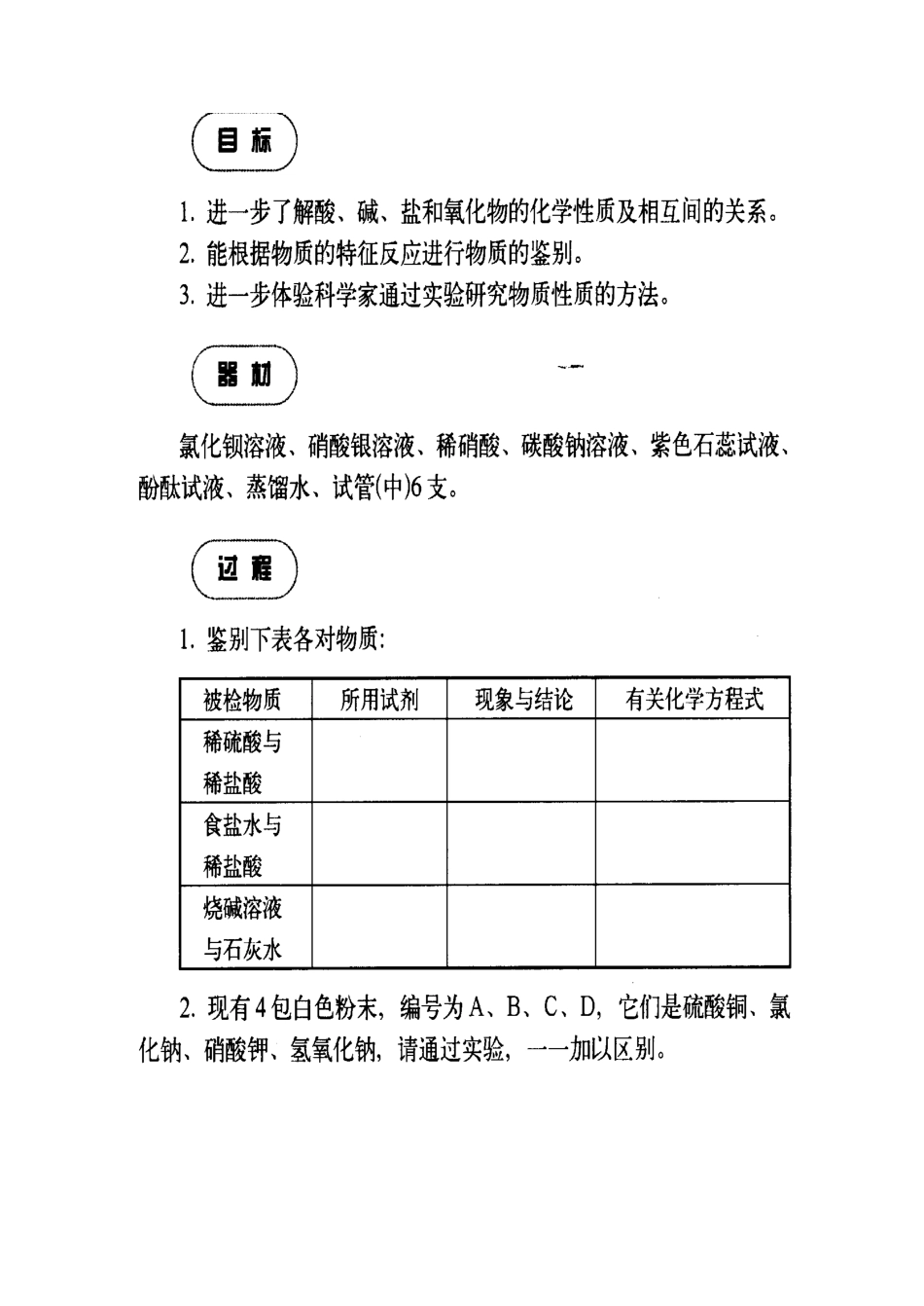 实验：物质的鉴别_第2页