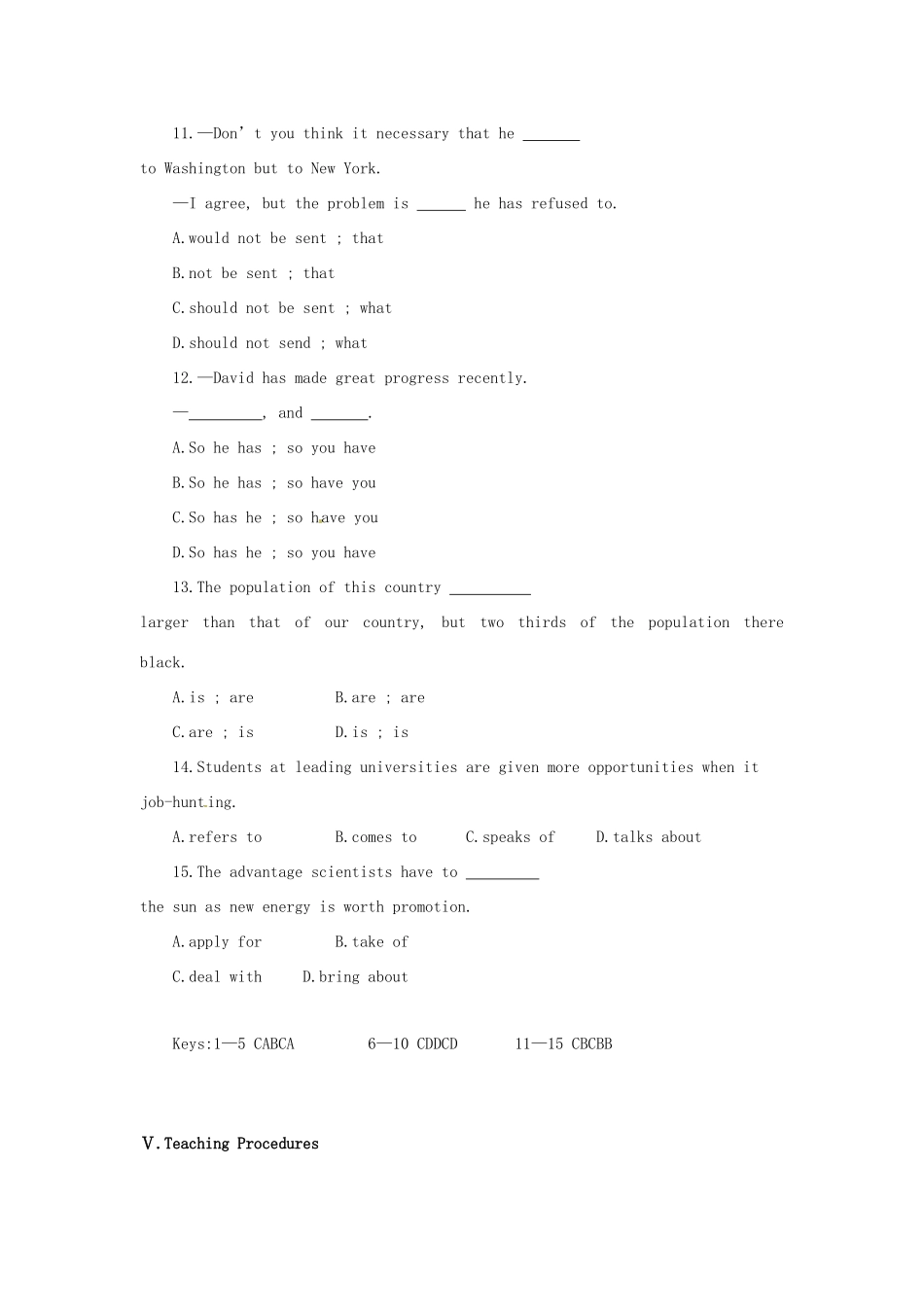 山东省冠县武训高级中学高中英语 unit2（grammar02）教案_第3页