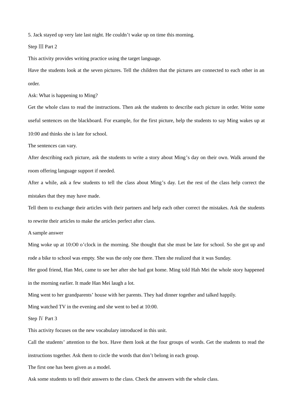 九年级英语By the time I got outside,the bus had already left(2)_第3页