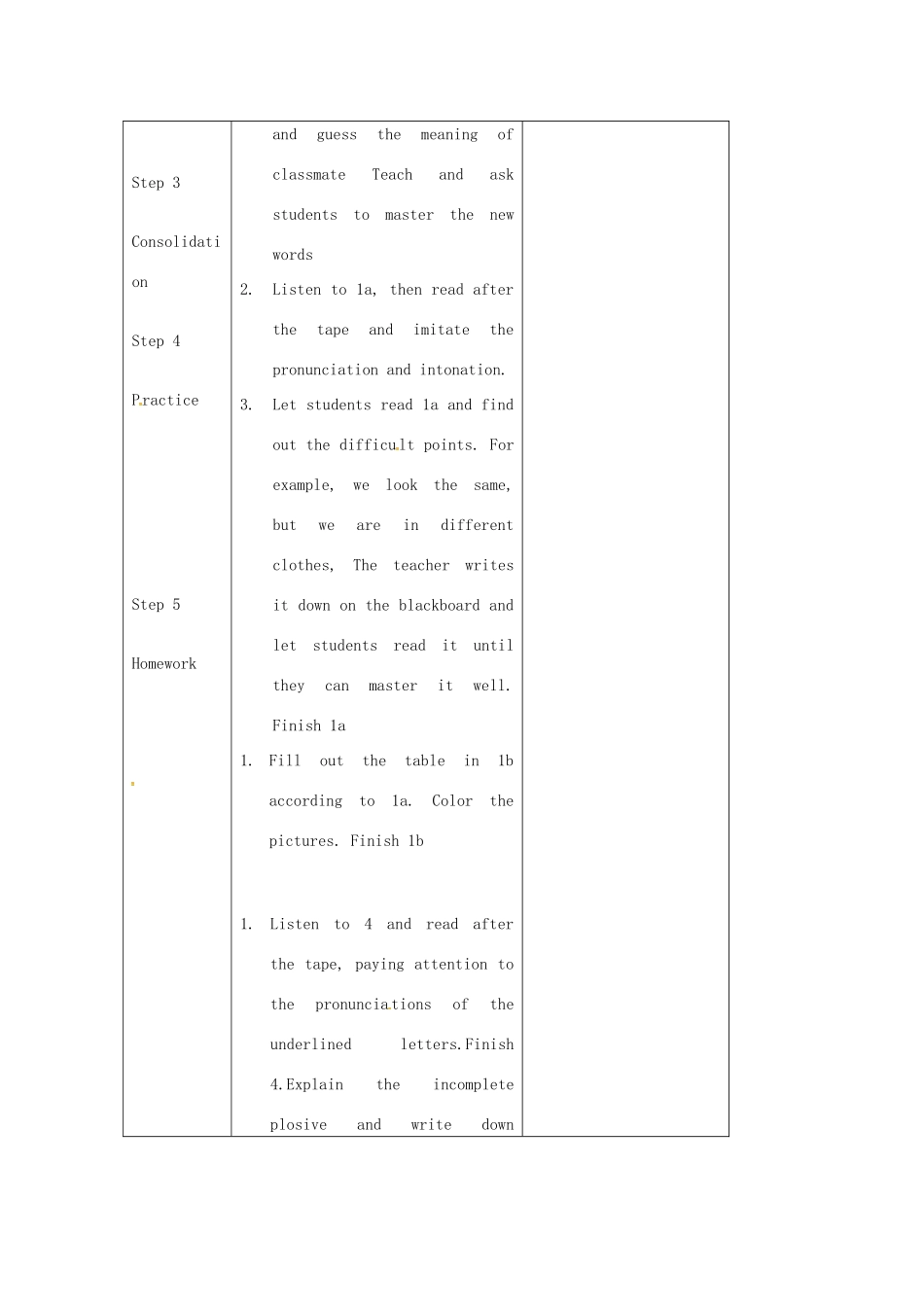 七年级英语上册 Unit 2 Topic 3 Whose jacket is this Section C教案 （新版）仁爱版-（新版）仁爱版初中七年级上册英语教案_第2页