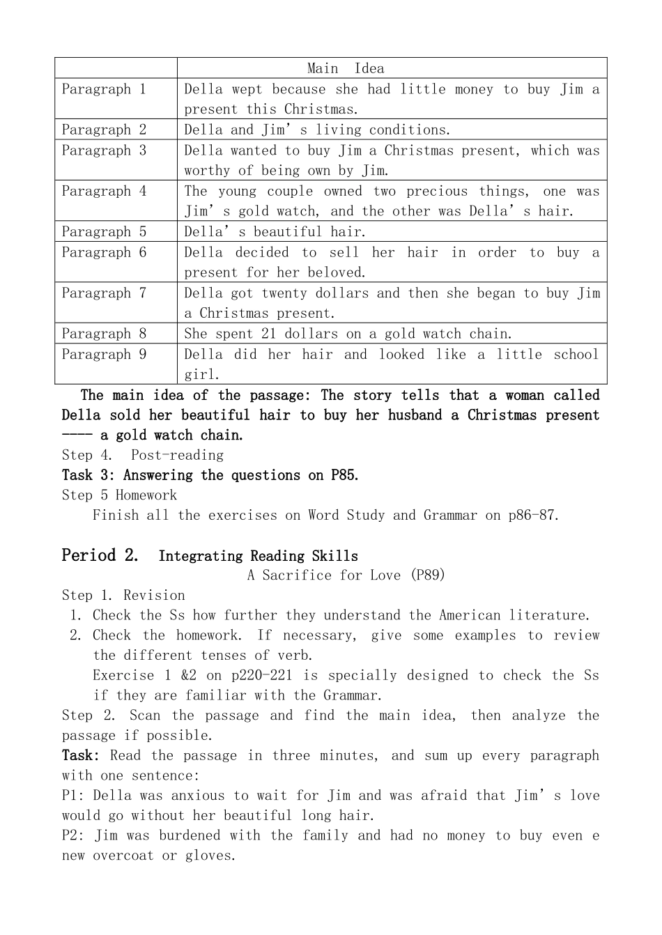高中英语Unit 10  American Literature（必修）—英语第三册[人教版]_第2页