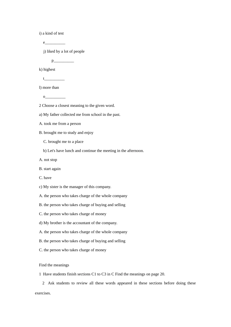八年级英语：Chapter 2 A day in the life of…whiz-kid Wendy Period Two教案上海牛津版_第2页