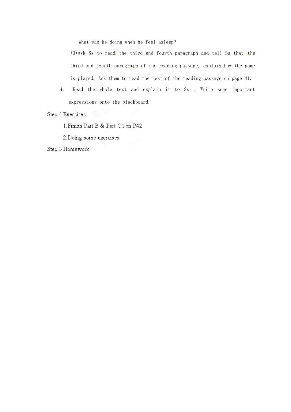 江苏省宜兴市屺亭中学八年级英语下册《Unit 3 Online travel》Period 2 Reading（1）教案 牛津版_第2页