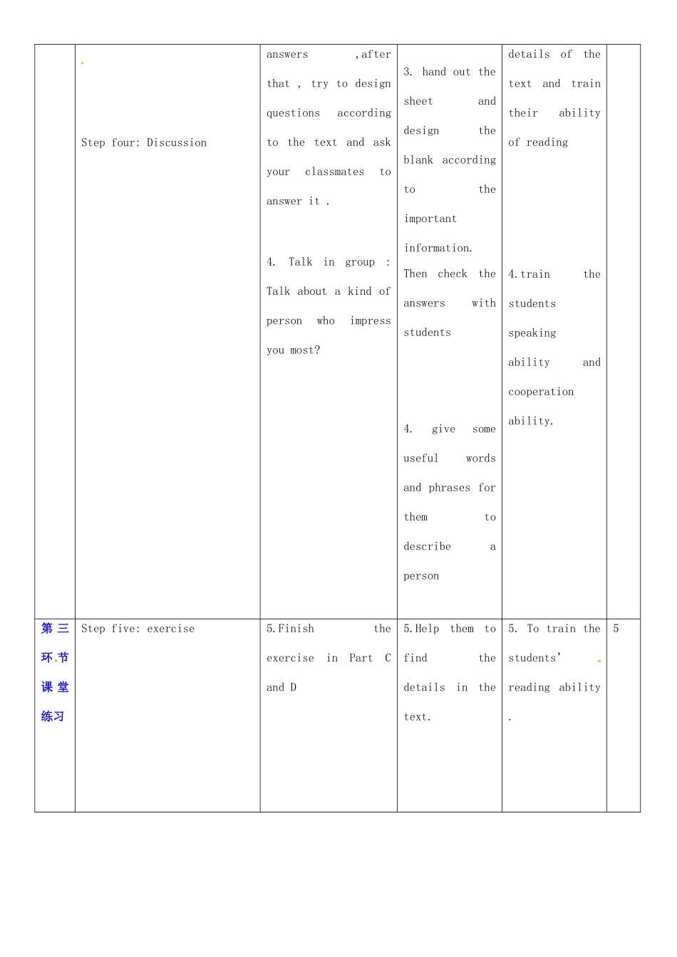 广东省深圳市宝安区上寮学校七年级英语下册《Unit7 Poem 》Reading Ⅰ教案 牛津版_第3页