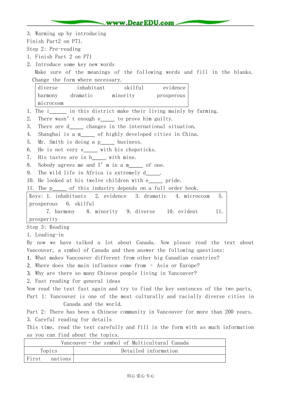 外研版英语必修10 Module6 The Maple Leaf Country-Introduction and Reading_第2页