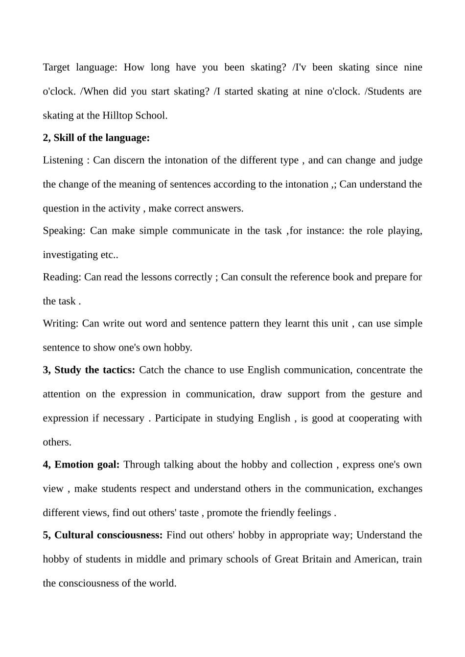 八年级英语下Unit 6 Section A英文说课稿新目标_第3页