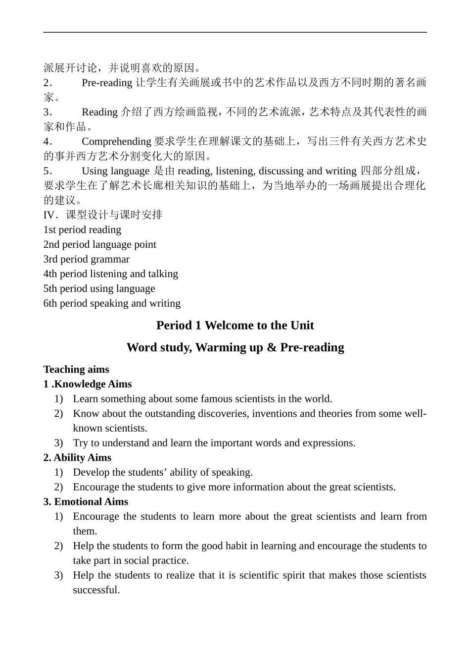 高二英语 Module 6 Unit 1 Art_第2页