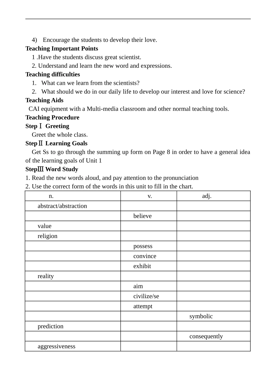高二英语 Module 6 Unit 1 Art_第3页