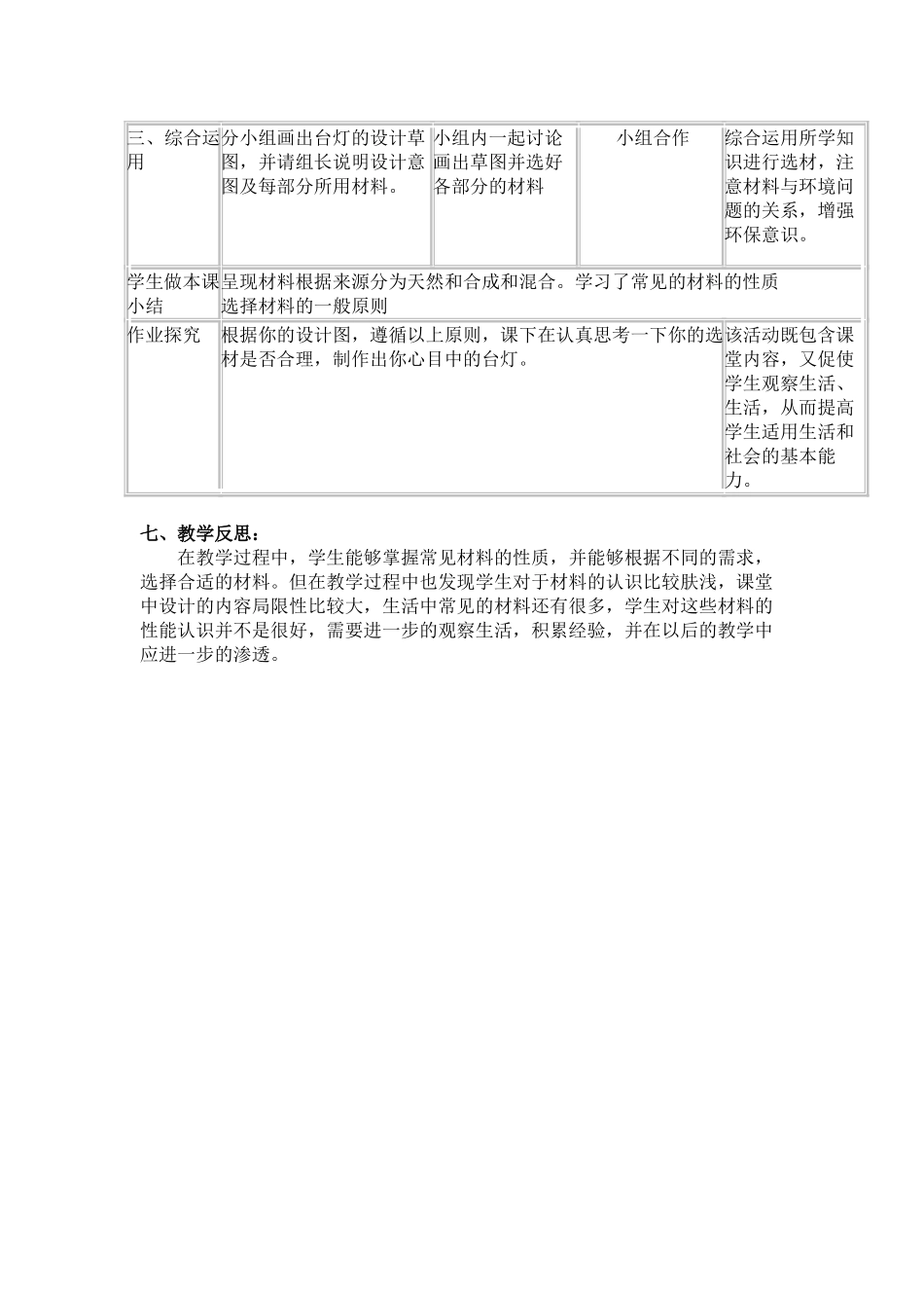 高一通用技术 第四章 展现设计成果第一节材料_第3页