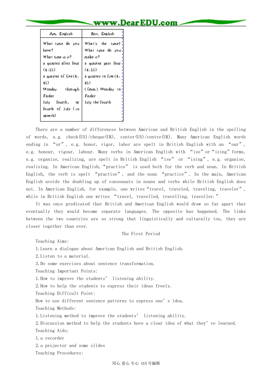 高中英语第一册上Unit 2 English around the world（1）_第3页