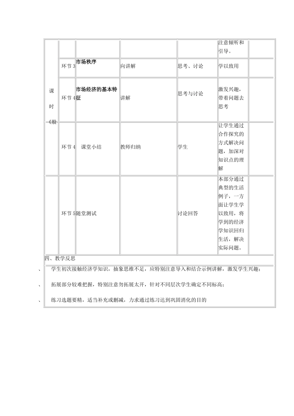 高中政治下学期第1周教学设计-人教版高中全册政治教案_第3页