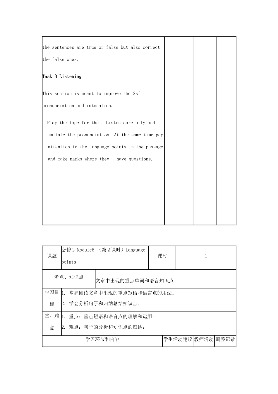 高中英语下学期第4周教学设计-人教版高中全册英语教案_第3页