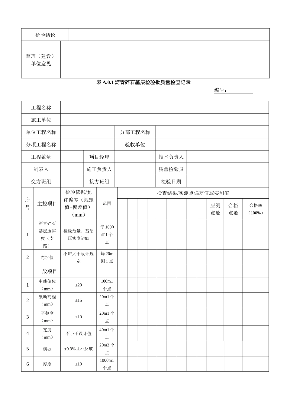 表A01检验批质量检查记录_第3页