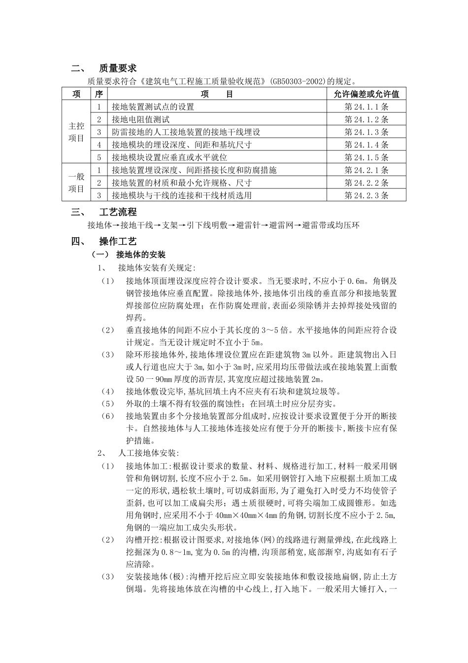 避雷接地安装质量管理_第2页