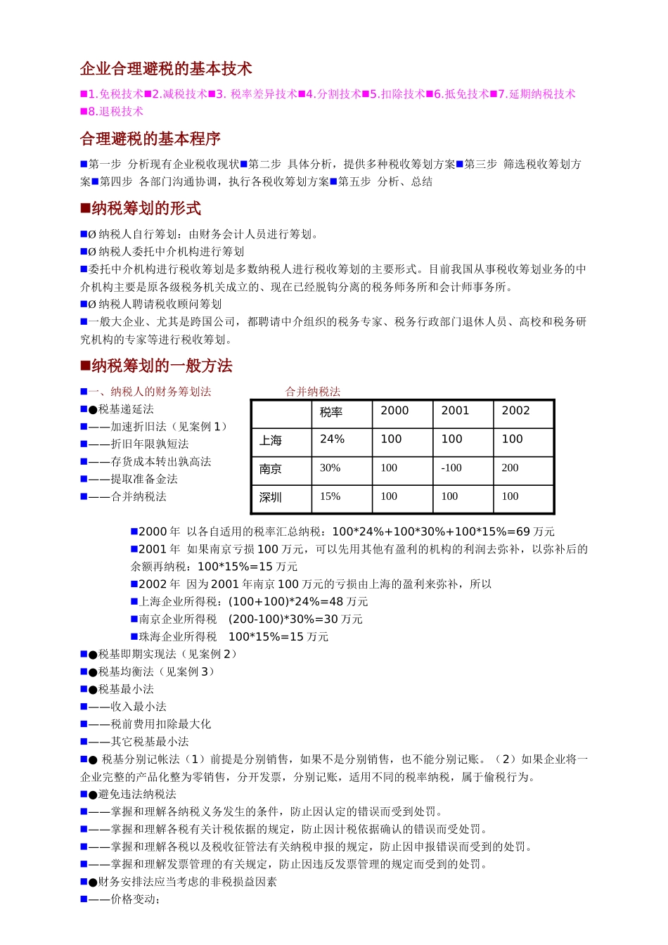 合理的避税方法_第3页