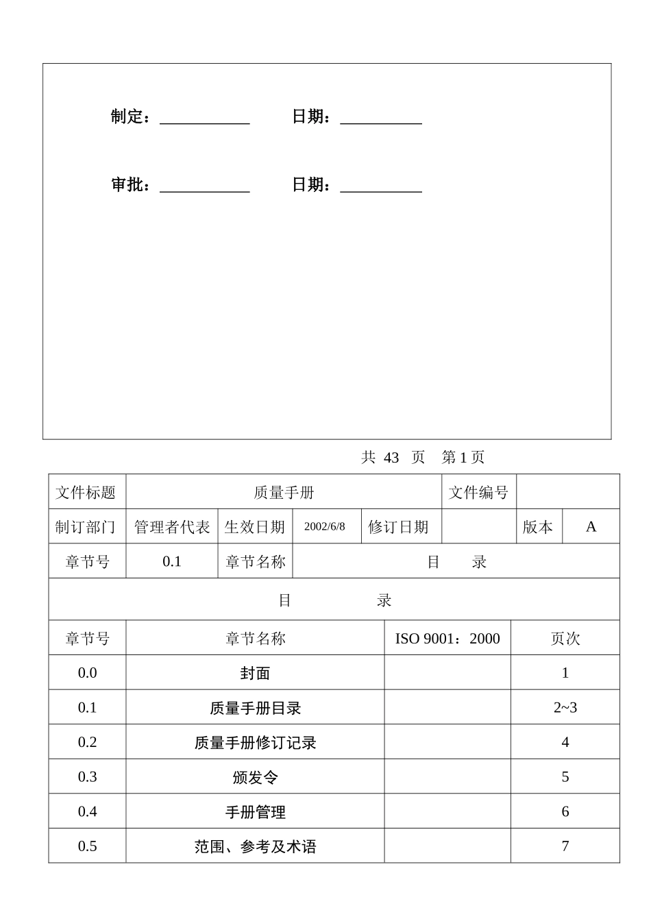xxx电子厂质量手册(doc 49)(1)_第2页