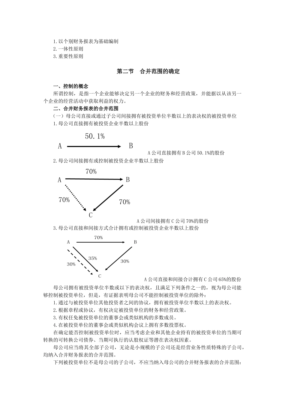 合并财务报表及管理知识分析_第2页