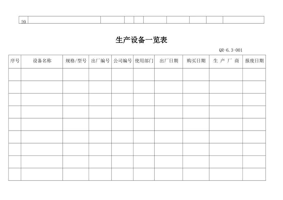 ISO须用的表格--1 Microsoft Word 文档_第2页