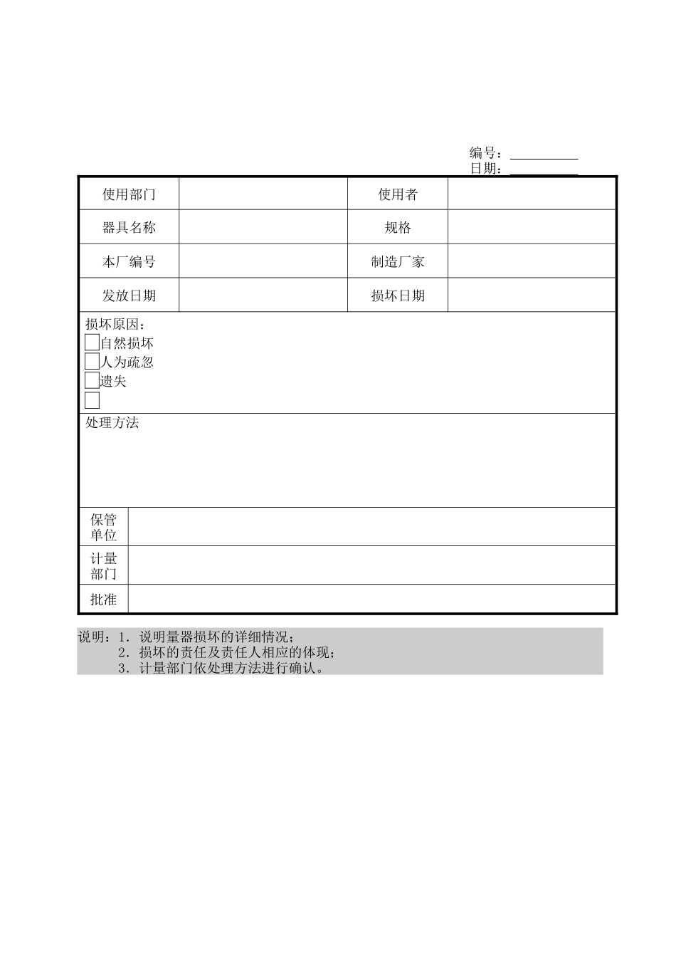 【品质表格】企业管理表格品质管理f纵表格_第2页