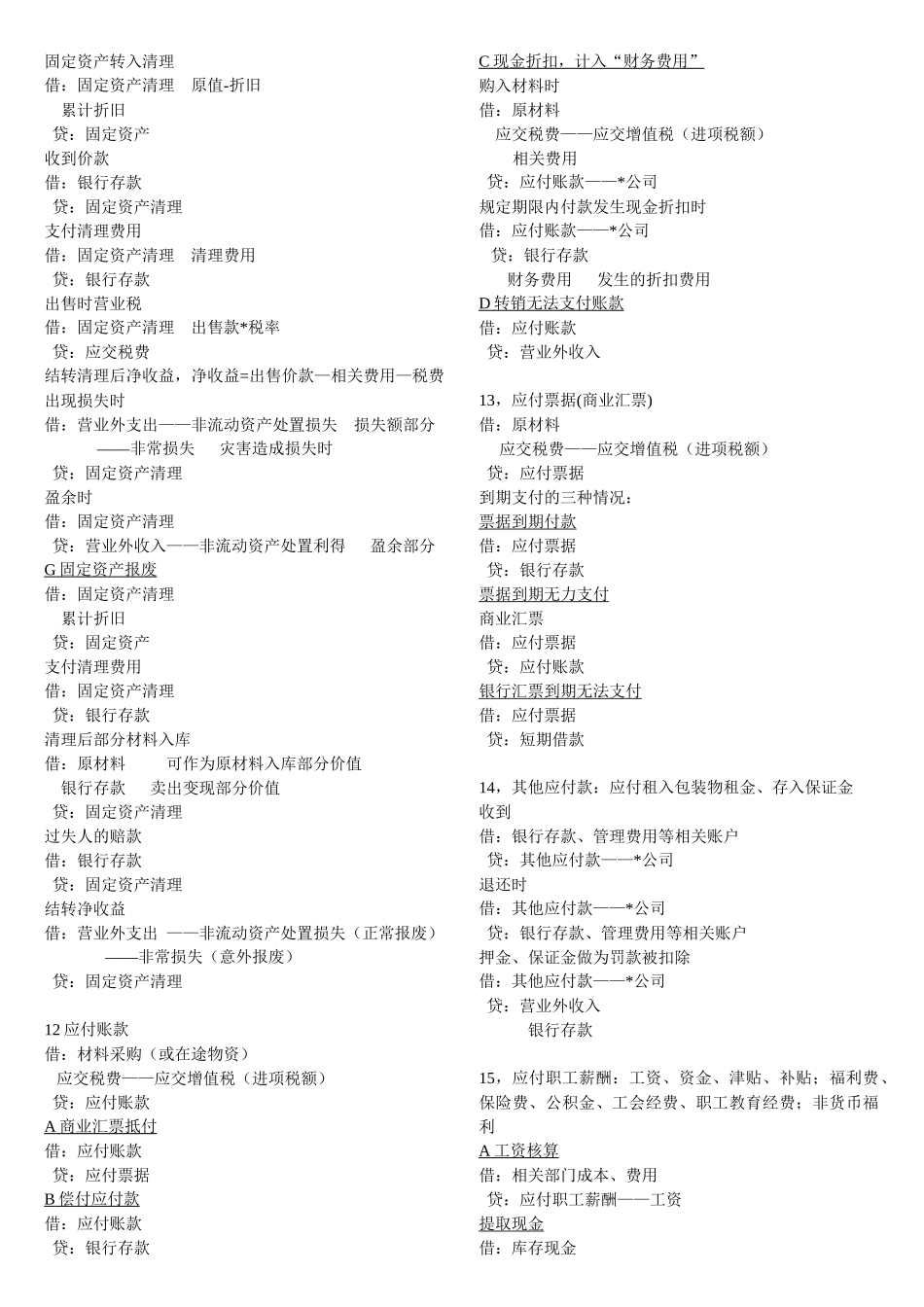 会计从业资格考试之会计分录_第3页