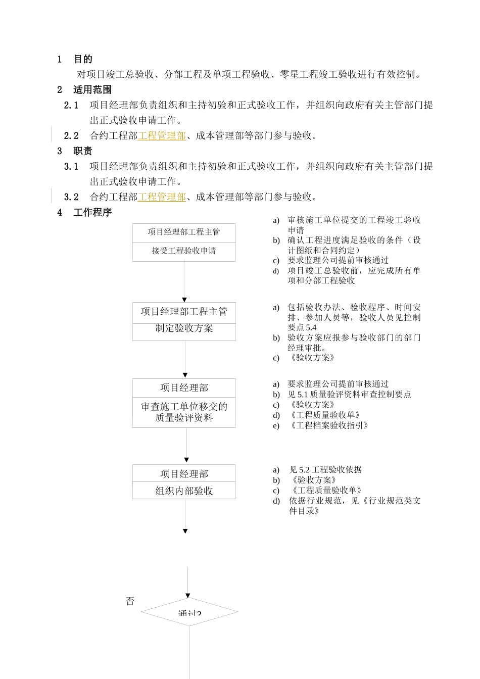 WHVK-QP-11-06工程竣工验收控制程序_第1页