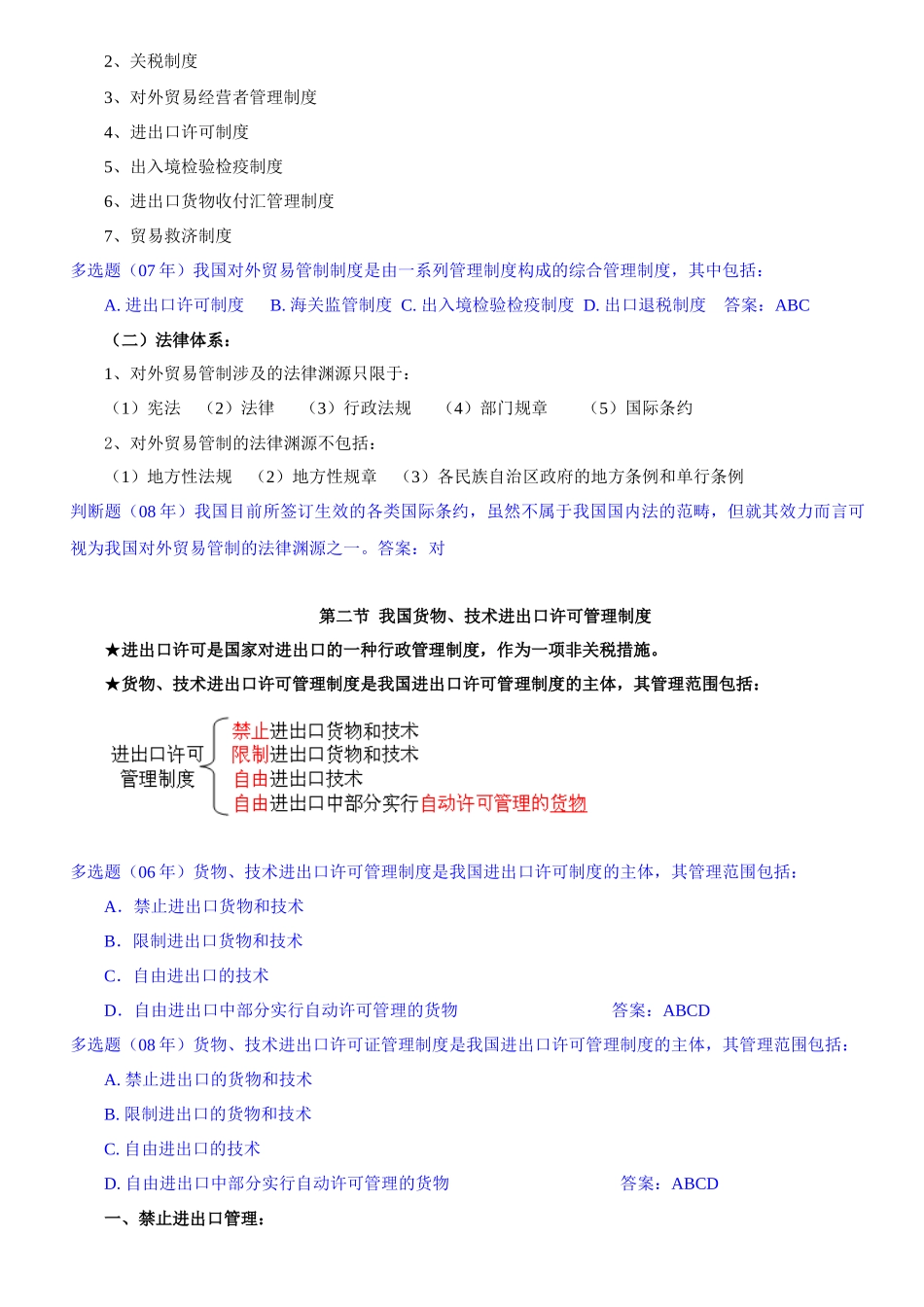 报关与对外贸易管制_第2页