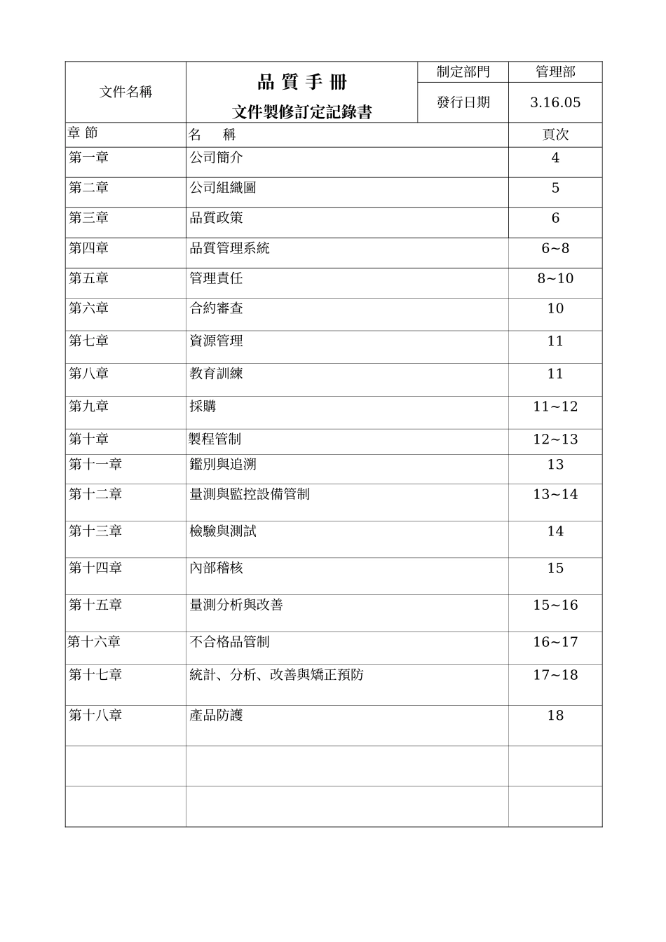 安特威电子(东莞)品质保证手册_第3页